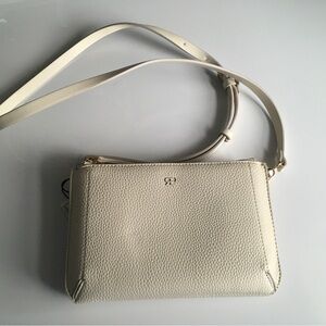 Parfois Crossbody Purse Cream NWT